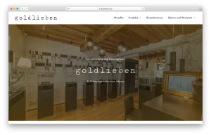 Goldlieben.de Homepage Screenshot